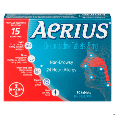 AERIUS TB 5MG BX 10