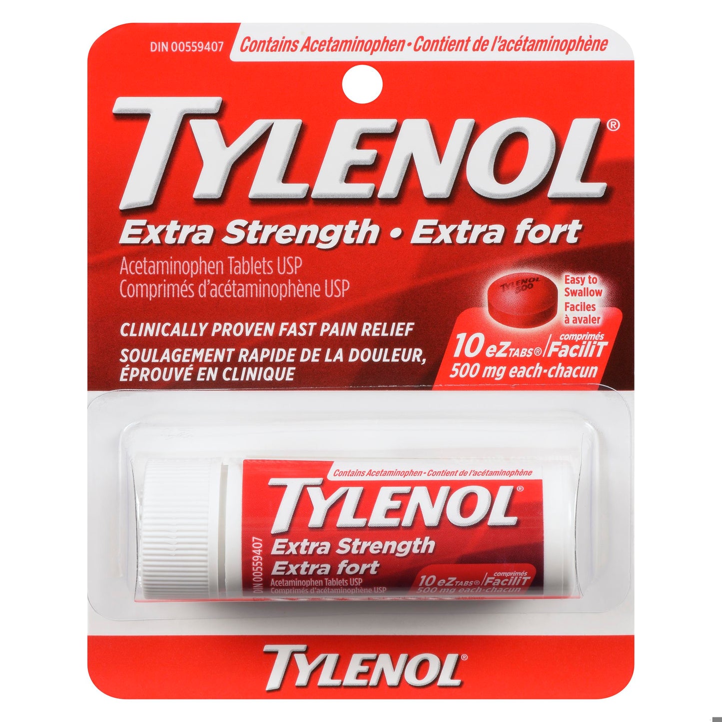 TYLENOL XST TB 500MG BP 10