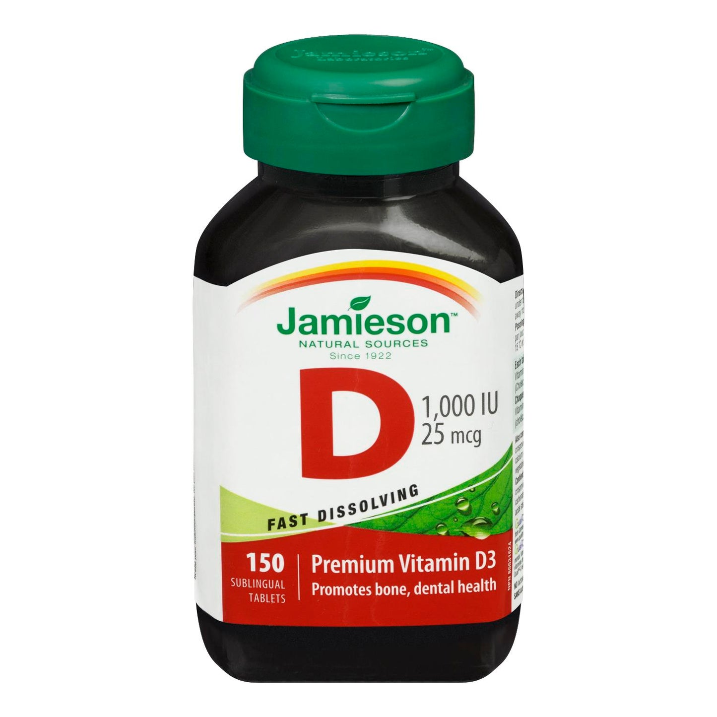 VITAMIN D SUBLINGUAL TB 1000IU 150 JAMIESON