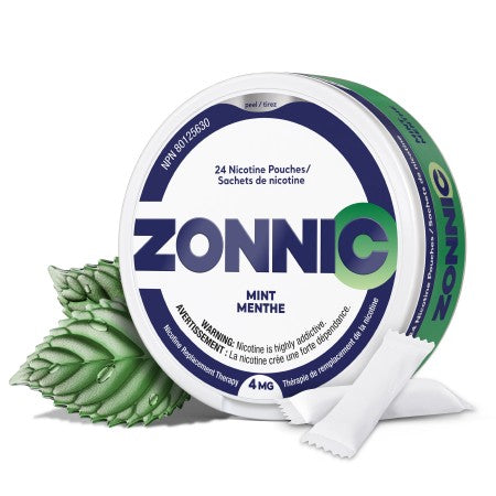 Zonnic - Spearmint notes 4 mg| 24 Pouches